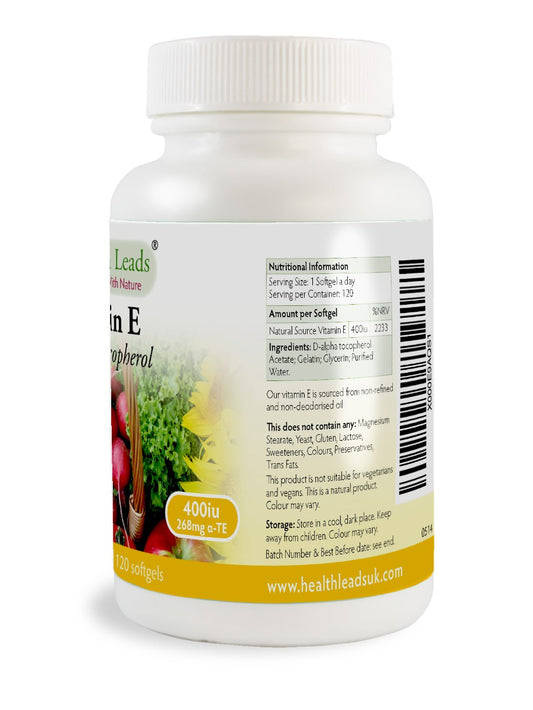 Vitamin E 400iu x 120 capsules