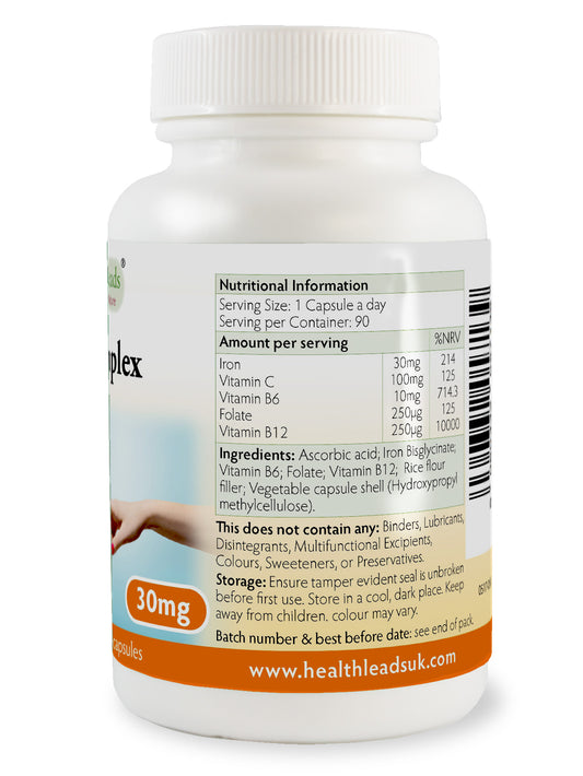 Iron Complex 30mg capsules