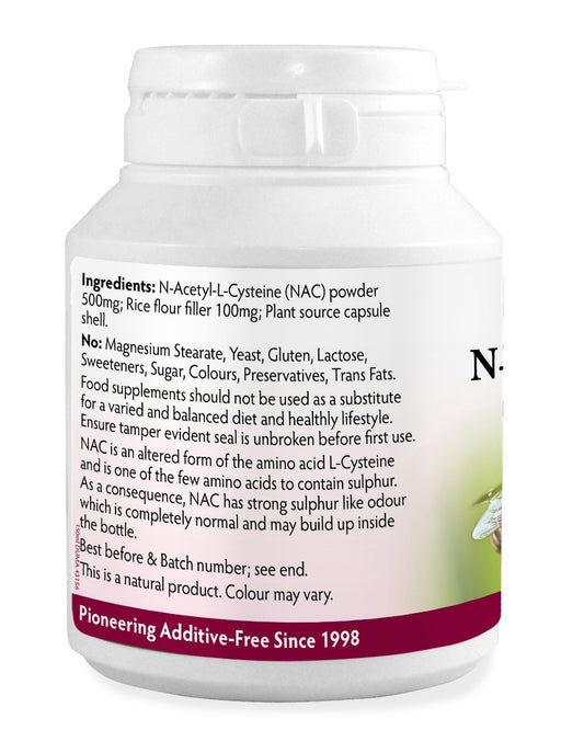N-Acetyl-L-Cysteine 500mg x 90 capsules