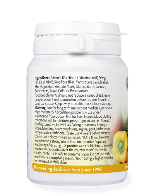 Vitamin B3 (Niacin) 50mg NE