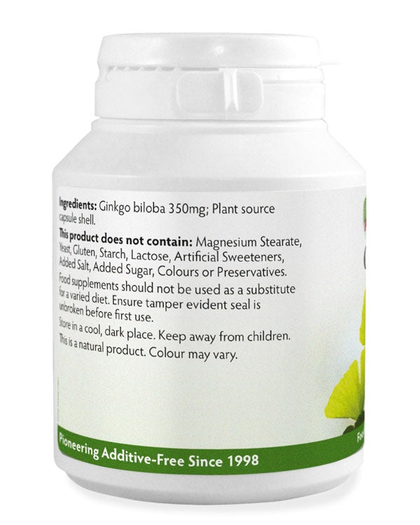 Ginkgo Biloba Leaf 350mg x 90 capsules