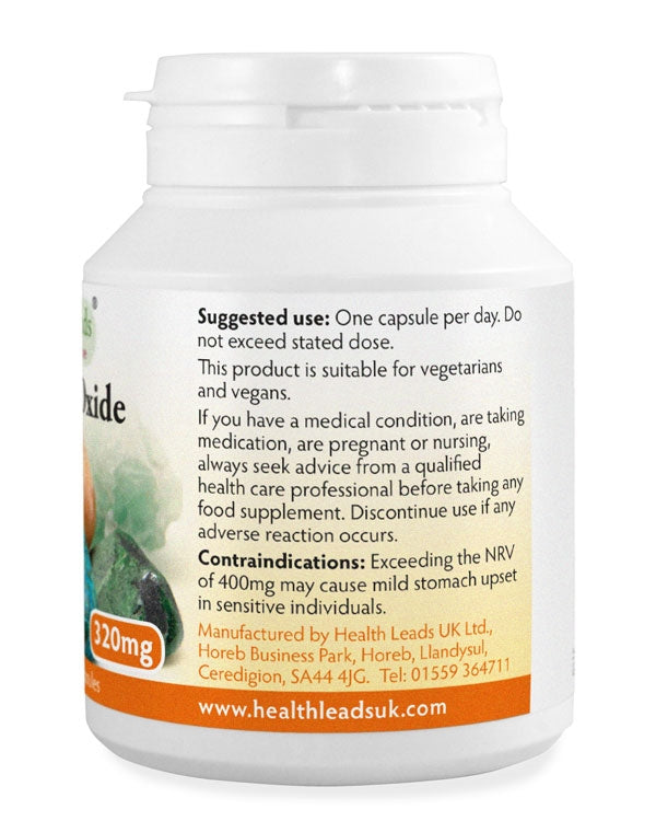 Magnesium Oxide 320mg x 90 capsules