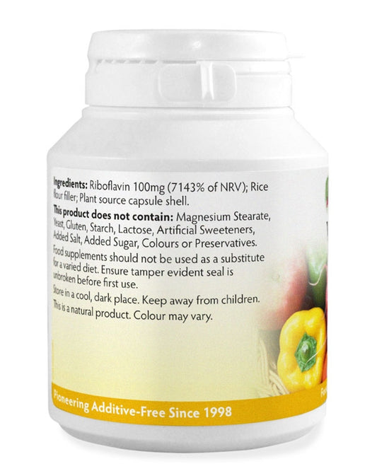 Vitamin B2 (Riboflavin) 100mg x 90 capsules