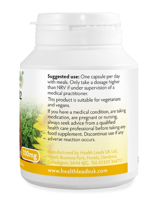 Vitamin B2 (Riboflavin) 100mg x 90 capsules