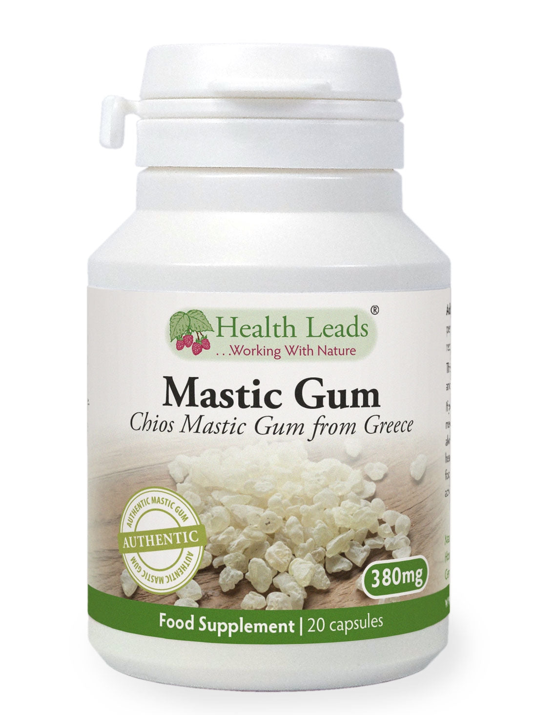 Mastic Gum 380mg Capsules