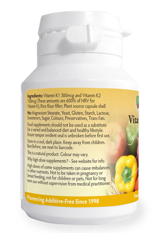 Vitamin K Complex 450mcg (High Strength) x 90 capsules