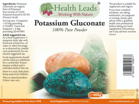 Potassium Gluconate Powder 400g