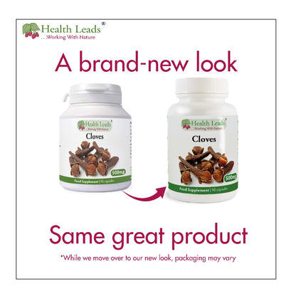 Cloves 500mg x 90 gelatin capsules