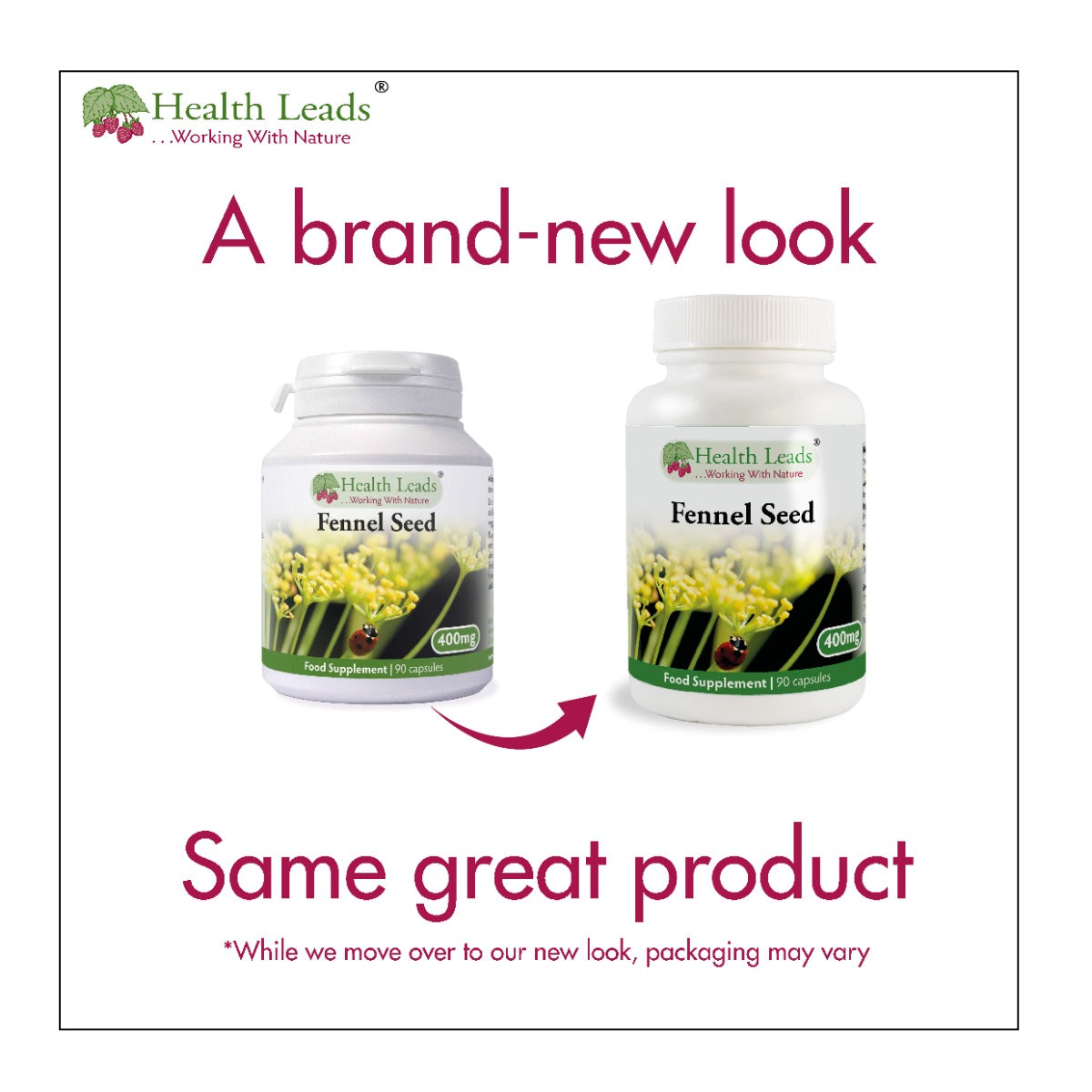 Fennel Seed 400mg x 90 capsules