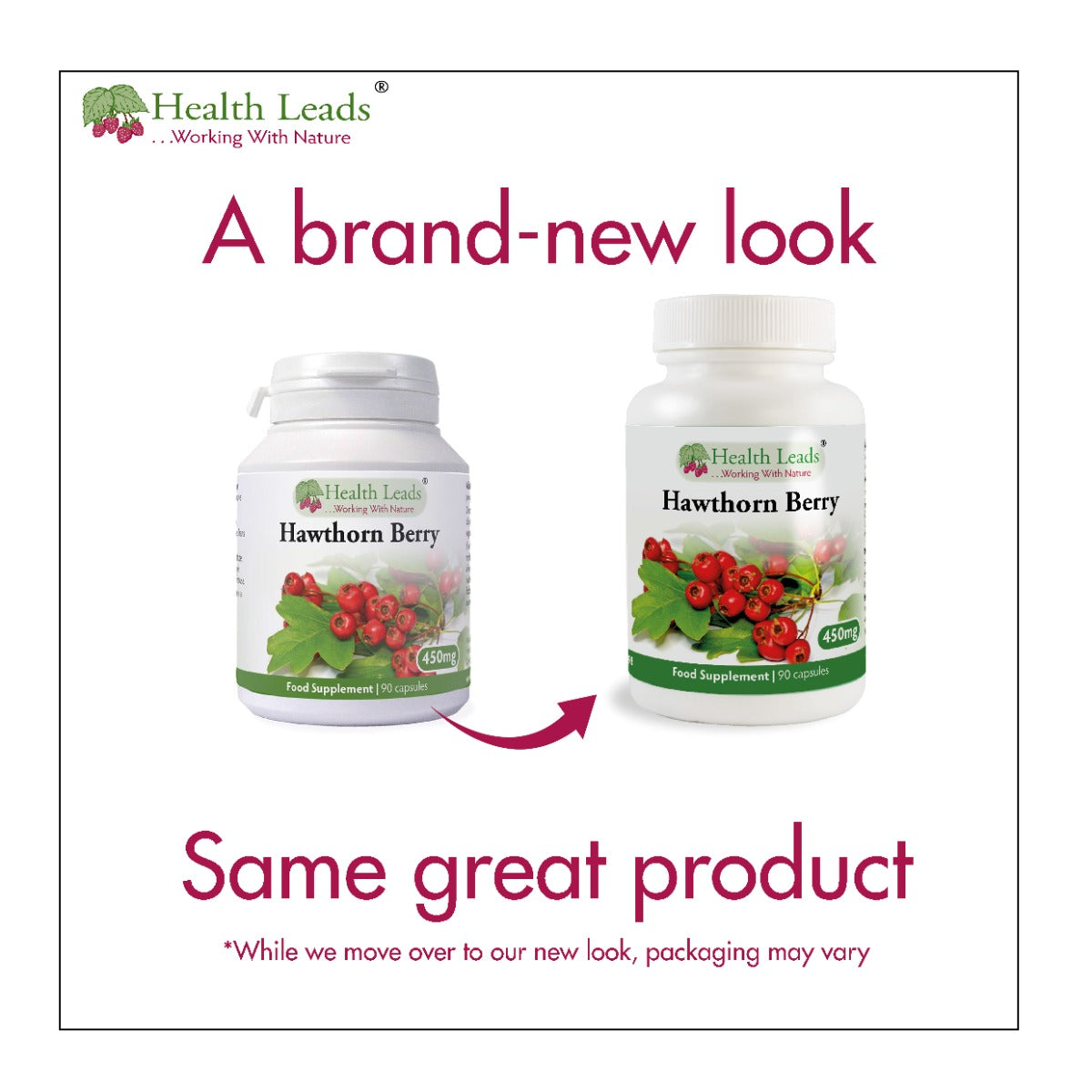 Hawthorn Berry 450mg x 90 capsules