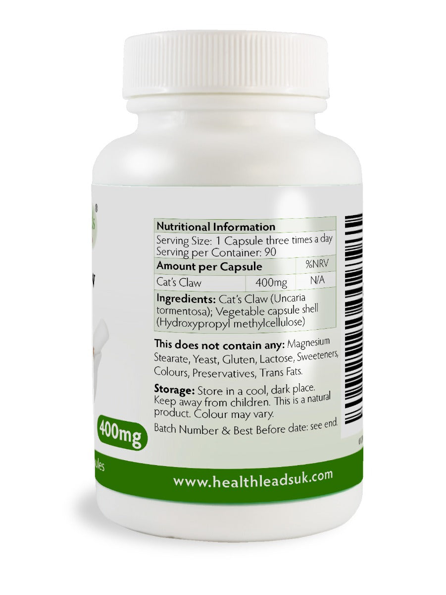 Cat's Claw 400mg x 90 capsules
