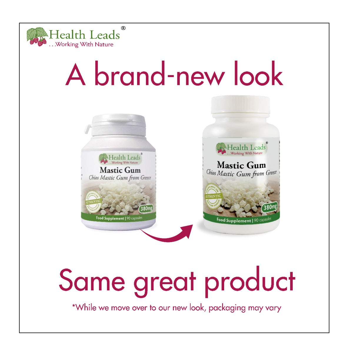 Mastic Gum 380mg Capsules