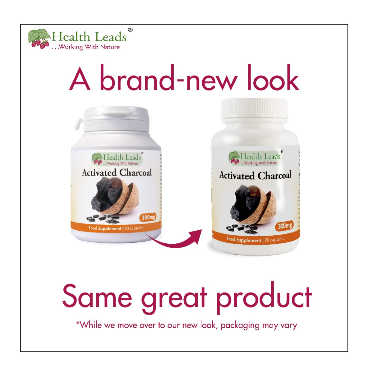 Activated Charcoal 300mg x 90 capsules