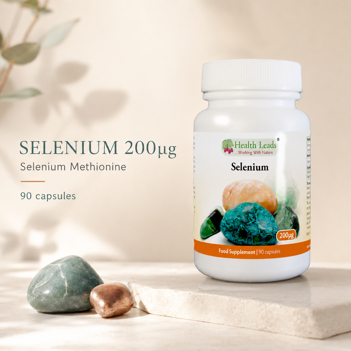 Selenium 200mcg (Selenium Methionine) x 90 capsules