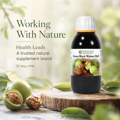 Green Black Walnut Hull 1:5 Tincture 125ml
