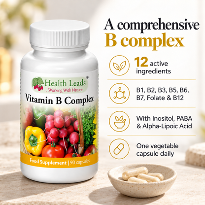 Vitamin B Complex 408mg x 90 capsules