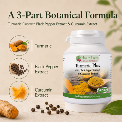 Turmeric Plus 1455mg x 90 Capsules