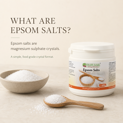 Epsom Salts (Food Grade) 400g