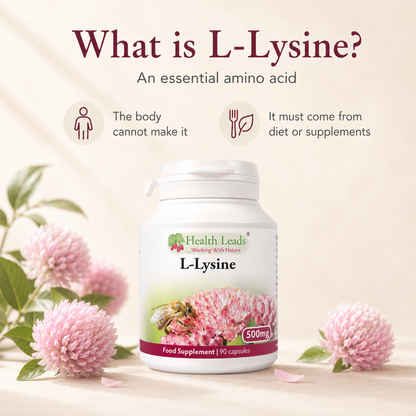 L-Lysine 500mg x 90 capsules