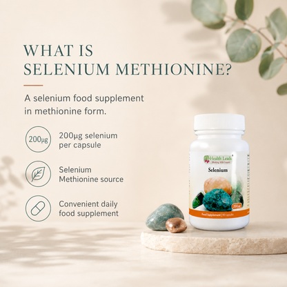Selenium 200mcg (Selenium Methionine) x 90 capsules