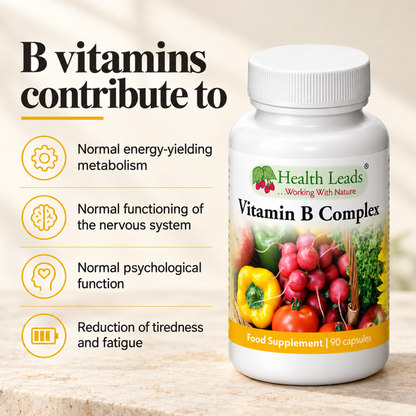 Vitamin B Complex 408mg x 90 capsules