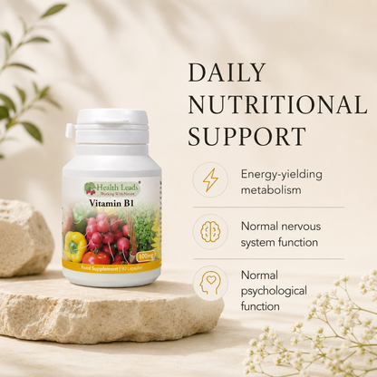 Vitamin B1 (Thiamine) 100mg x 90 capsules