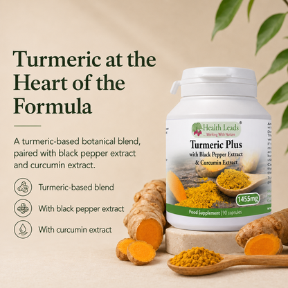 Turmeric Plus 1455mg x 90 Capsules