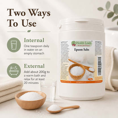 Epsom Salts (Food Grade) 1kg
