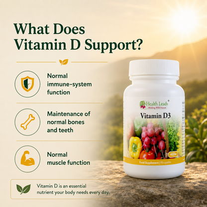 Vitamin D3 (Cholecalciferol) x 90 capsules