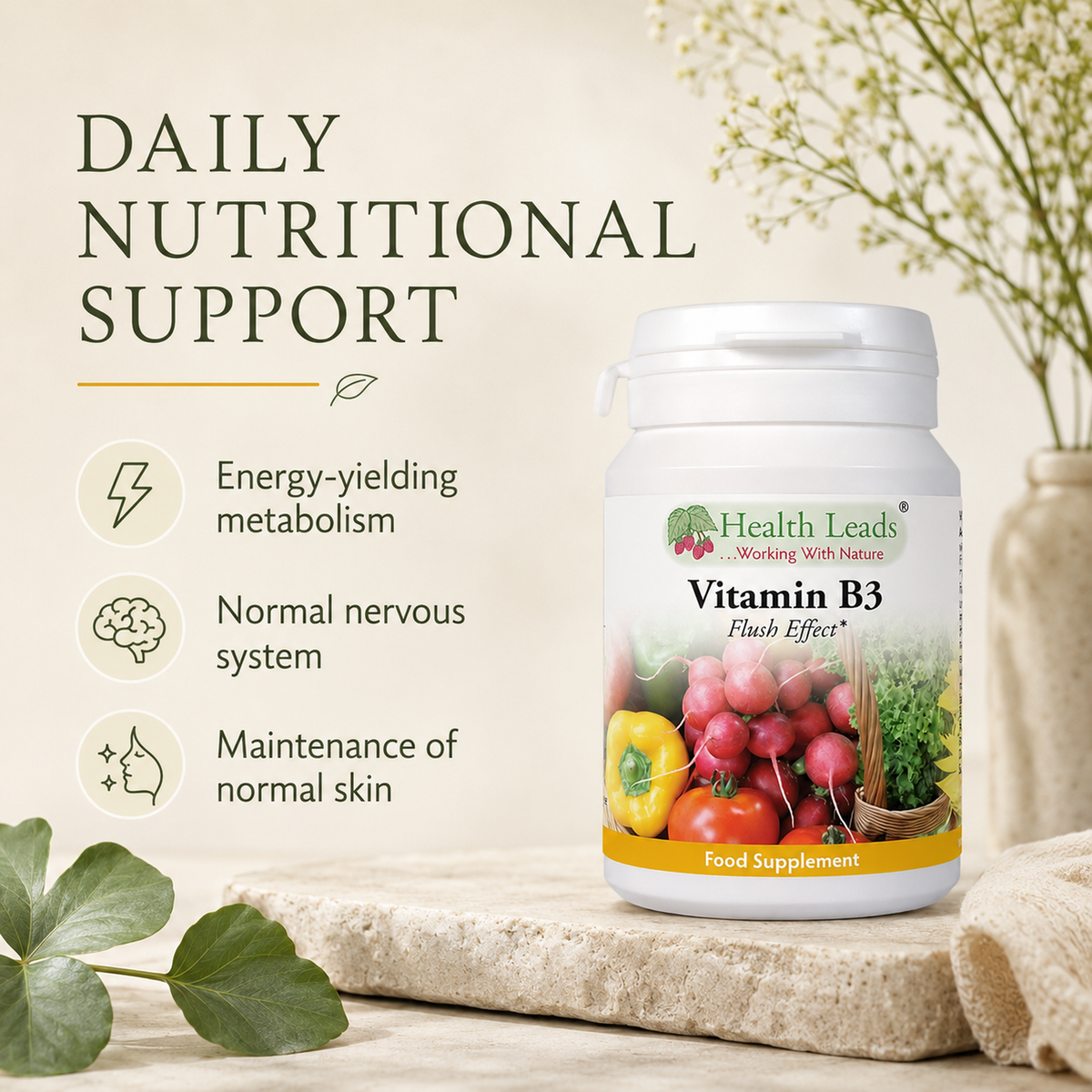 Vitamin B3 (Niacin) 50mg NE