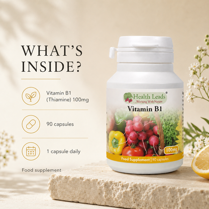 Vitamin B1 (Thiamine) 100mg x 90 capsules