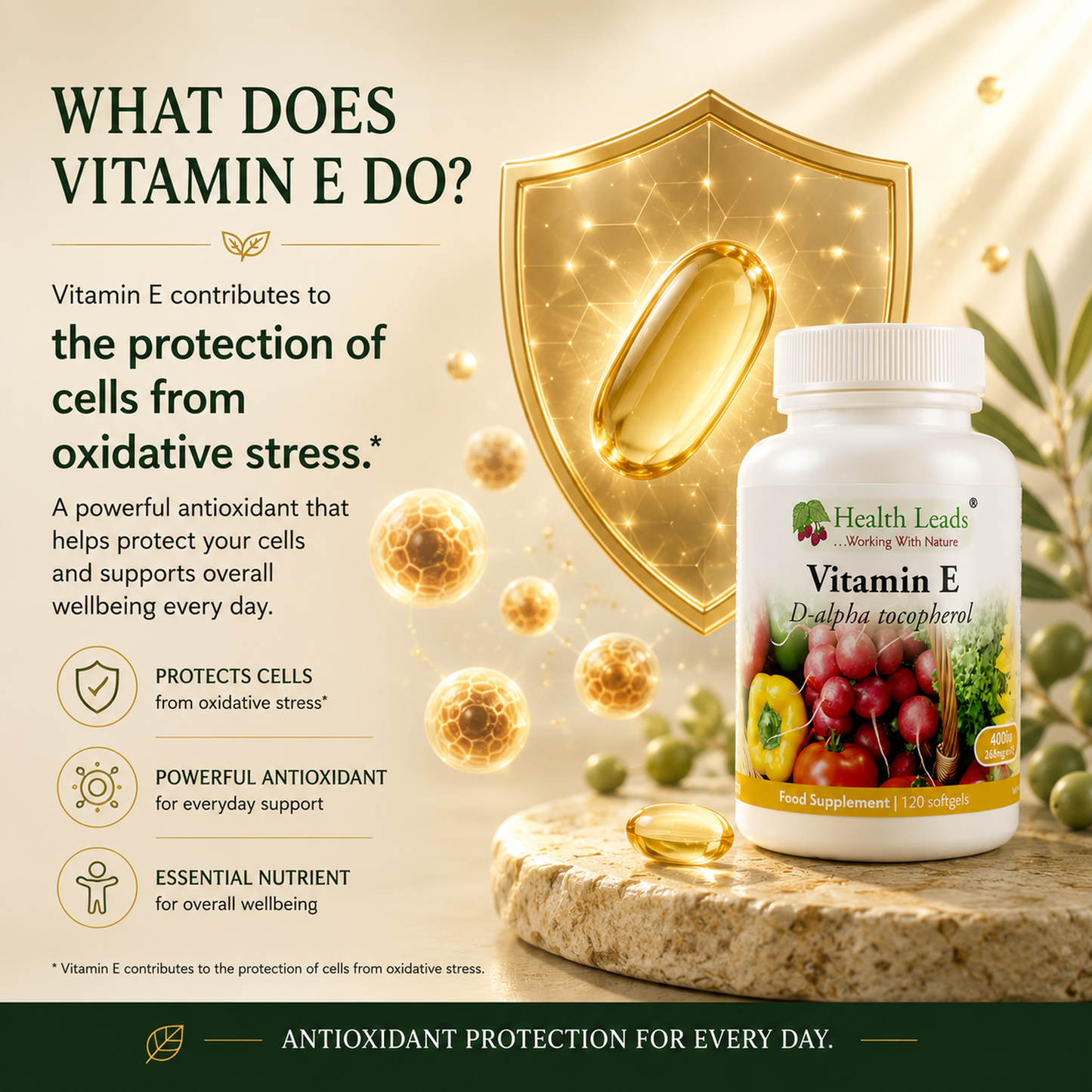 Vitamin E 400iu x 120 capsules