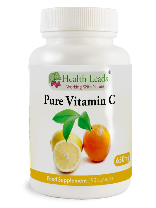 Vitamin C (Ascorbic Acid) 650mg capsules