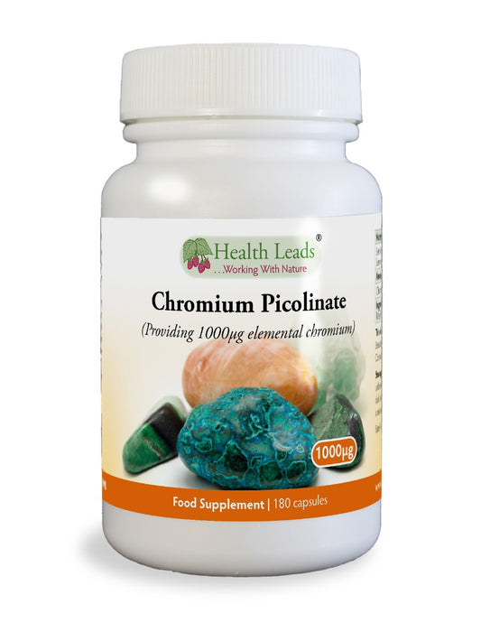 Chromium Picolinate 1000mcg x 180 capsules