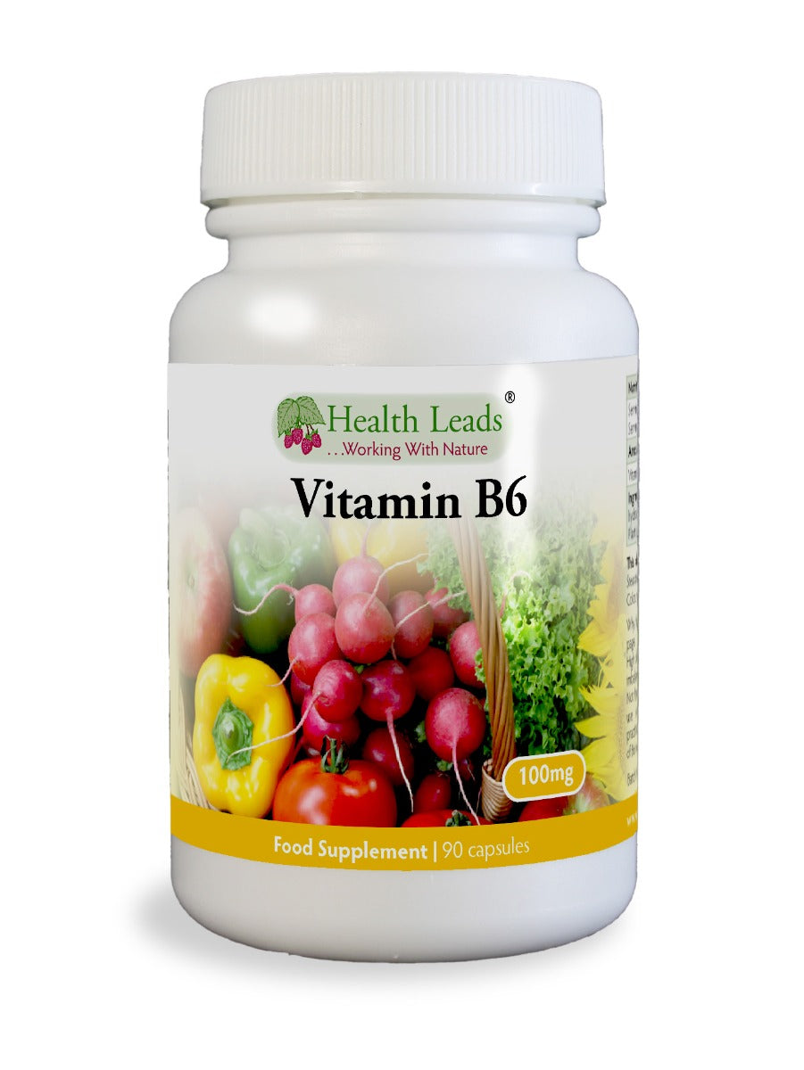 Vitamin B6 (Pyridoxine) 100mg x 90 capsules