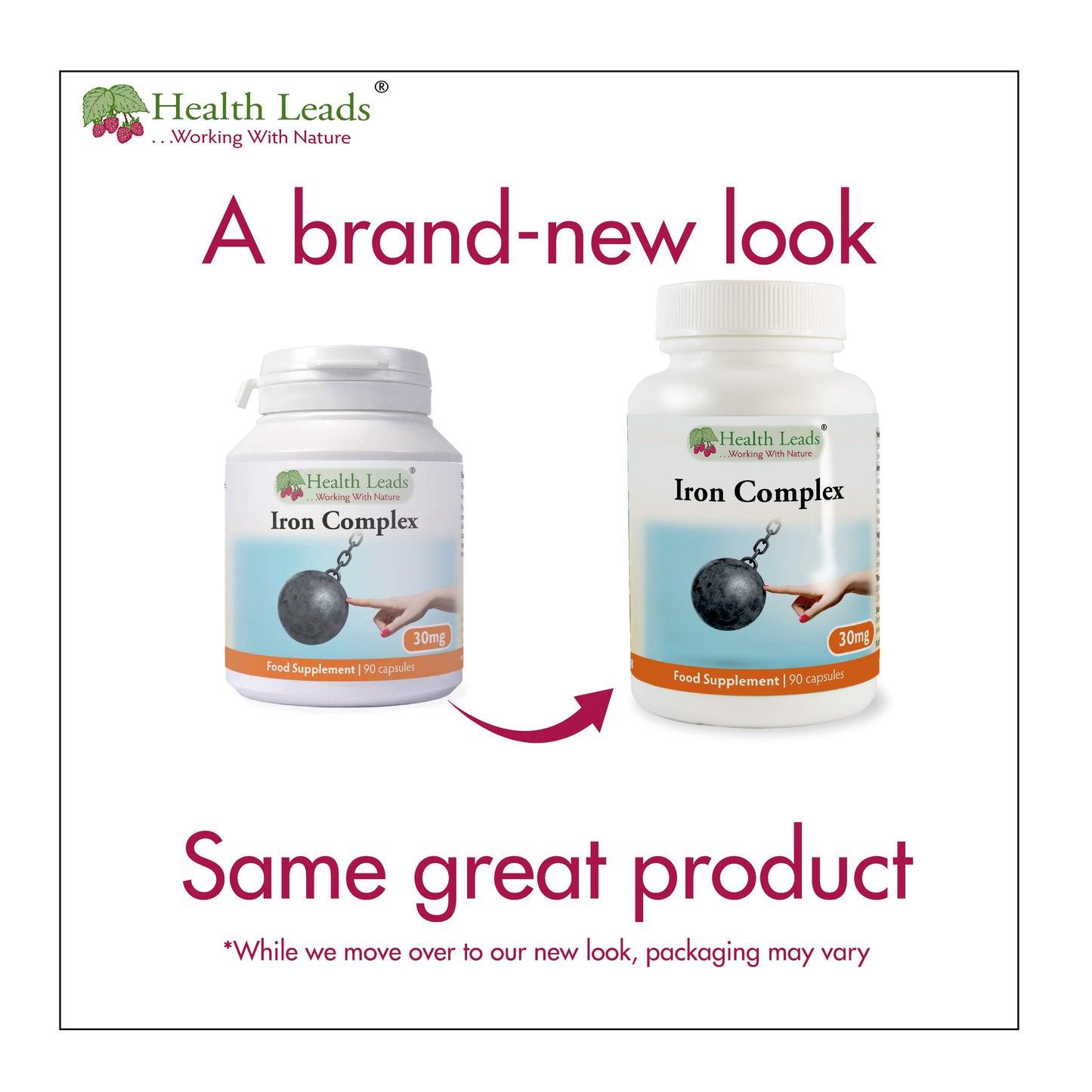 Iron Complex 30mg capsules