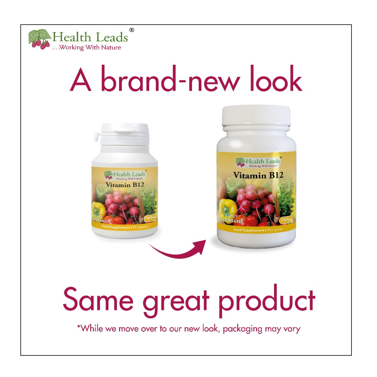 Vitamin B12 (Methylcobalamin) 1000mcg