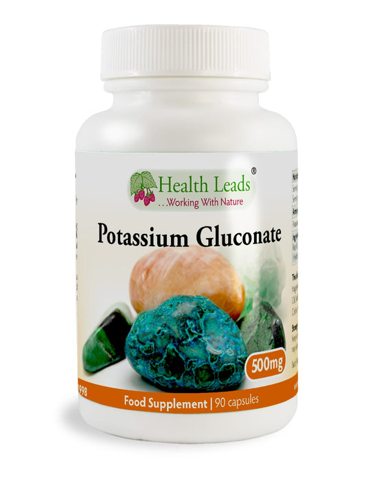 Potassium Gluconate 500mg x 90 capsules
