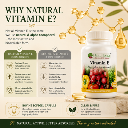 Vitamin E 400iu x 120 capsules