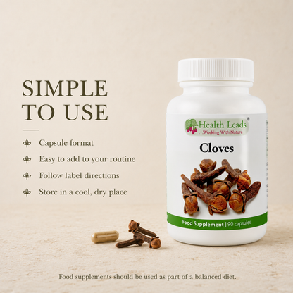 Cloves 500mg x 90 gelatin capsules