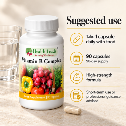 Vitamin B Complex 408mg x 90 capsules