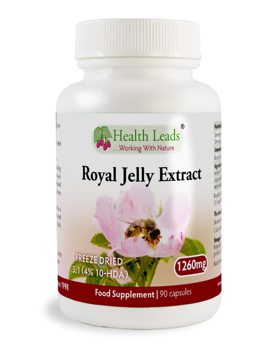 Royal Jelly Extract 3:1 1260mg x 90 capsules