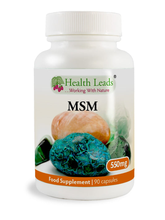 MSM 550mg x 90 capsules
