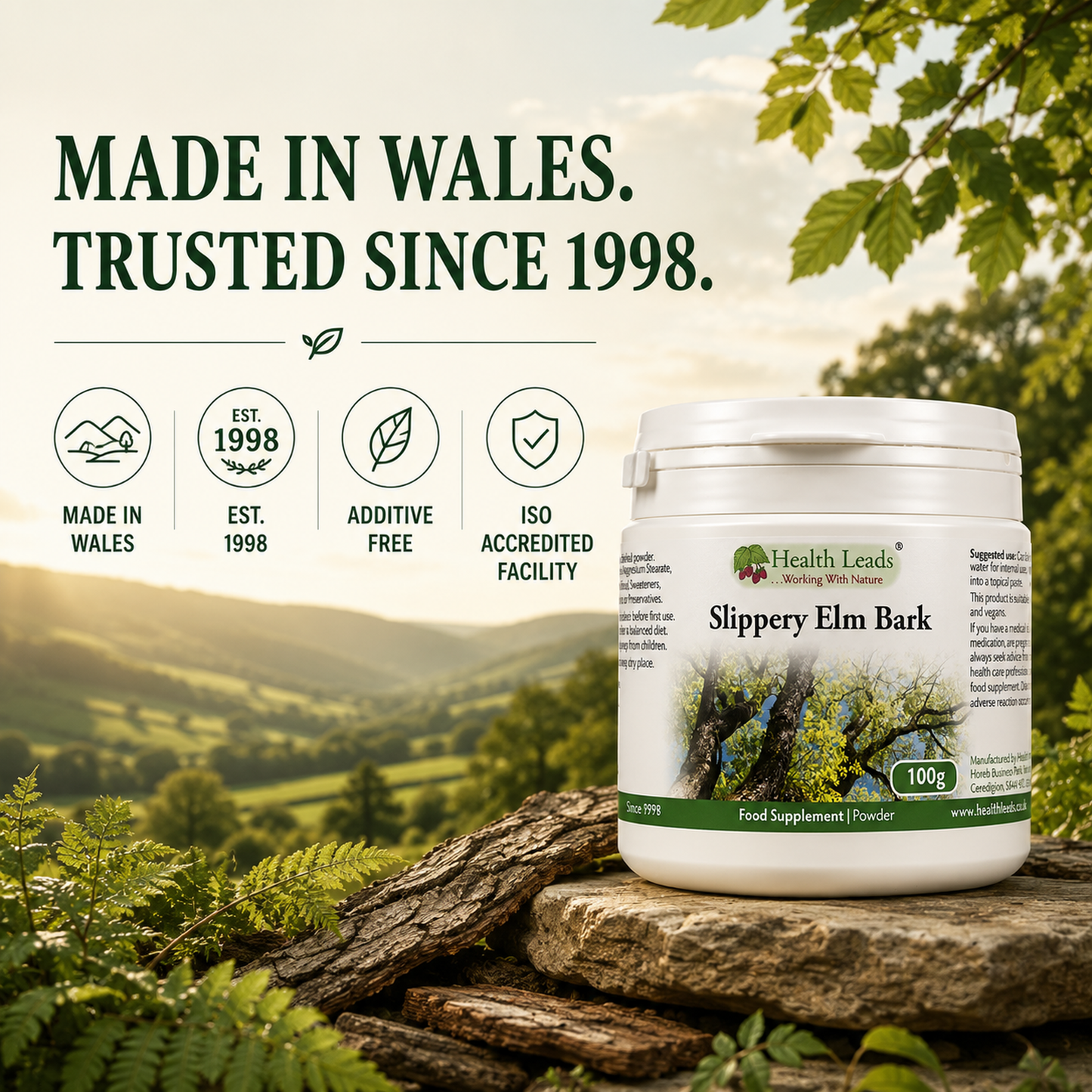 Slippery Elm Powder 100g
