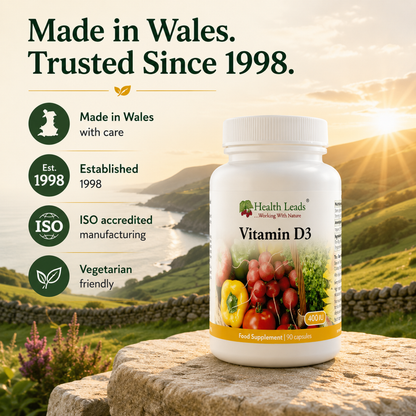 Vitamin D3 (Cholecalciferol) x 90 capsules