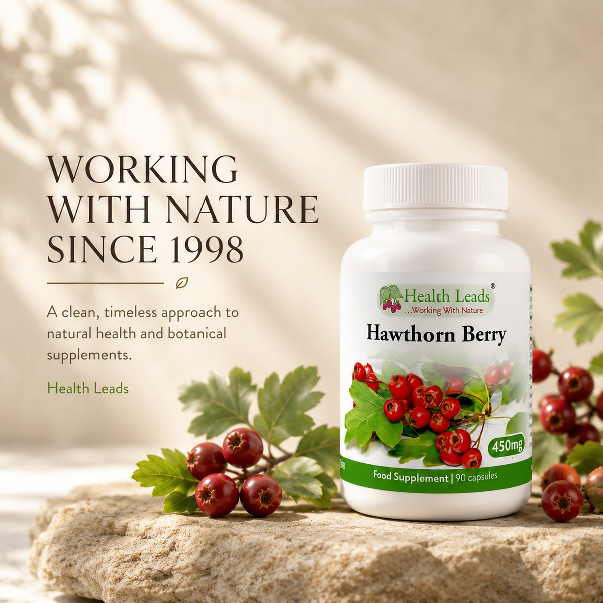 Hawthorn Berry 450mg x 90 capsules