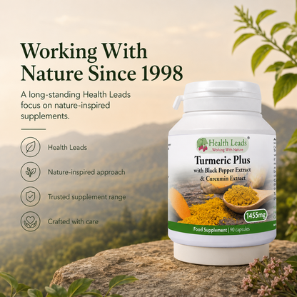 Turmeric Plus 1455mg x 90 Capsules
