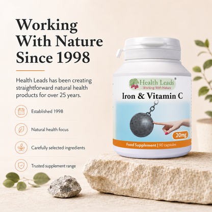Iron & Vitamin C 20mg capsules