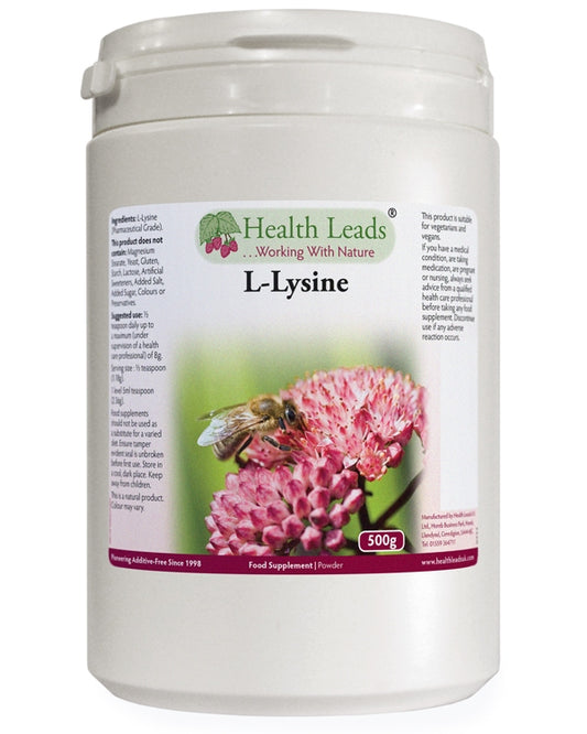 L-Lysine Pharmaceutical Grade Powder 500g