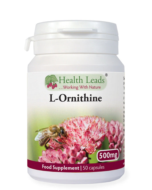 L-Ornithine 500mg x 50 capsules